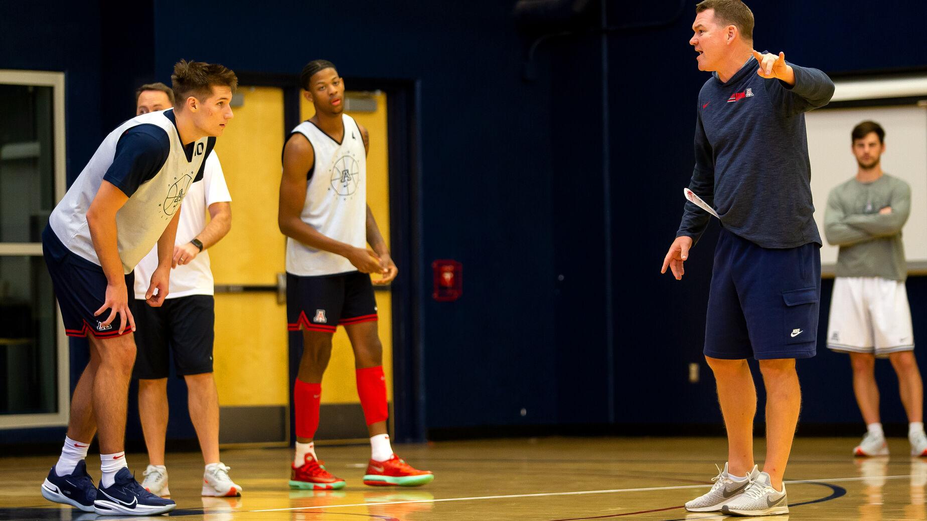 Wildcats move quickly but with structure in preseason practices under Tommy Lloyd